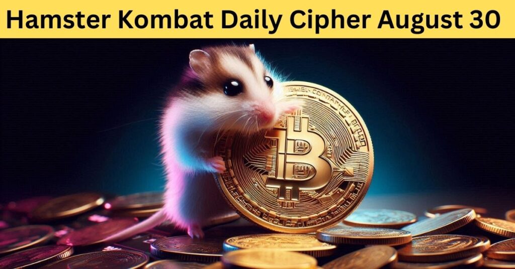 Hamster Kombat Daily Cipher August 30