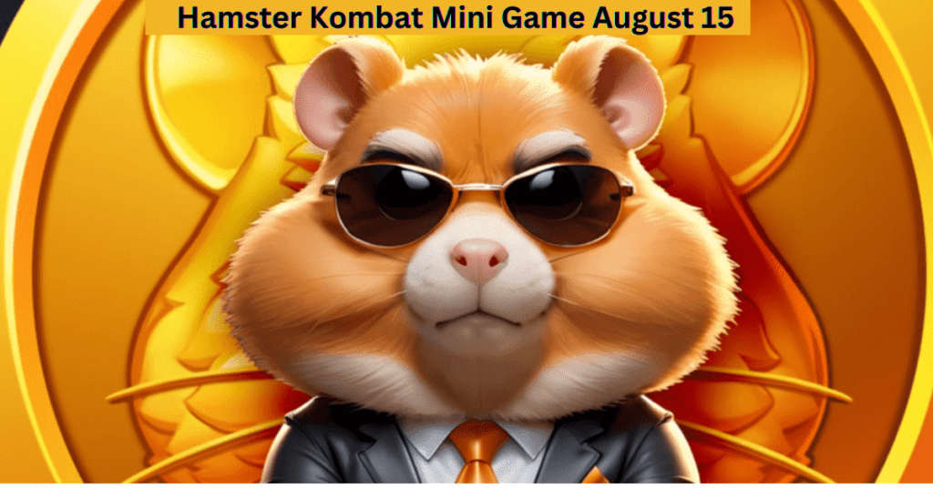 Hamster Kombat Mini Game August 15