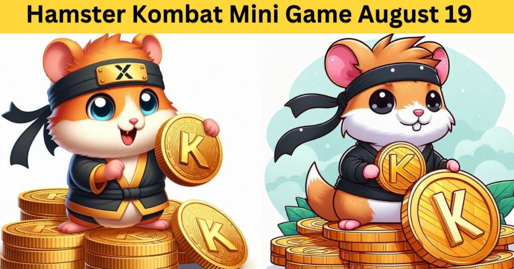 Hamster Kombat Mini Game August 19